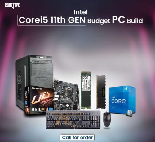 Intel i5 11th Gen Gaming Budget PC