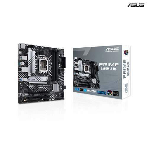 Asus B660M-A D4 Intel 12th Gen Motherboard