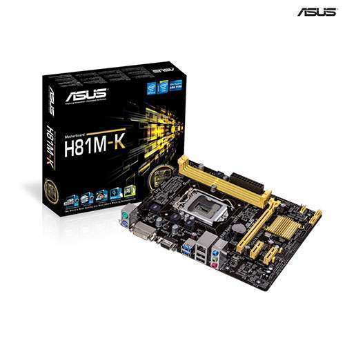 Asus H81M-K Intel 4th Gen Motherboard