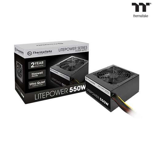 thermaltake lite power 550w power supply