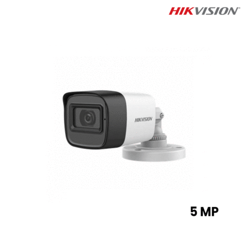 Hikvision DS-2CE16H0T-ITPFS 5MP Audio Mini Bullet Camera