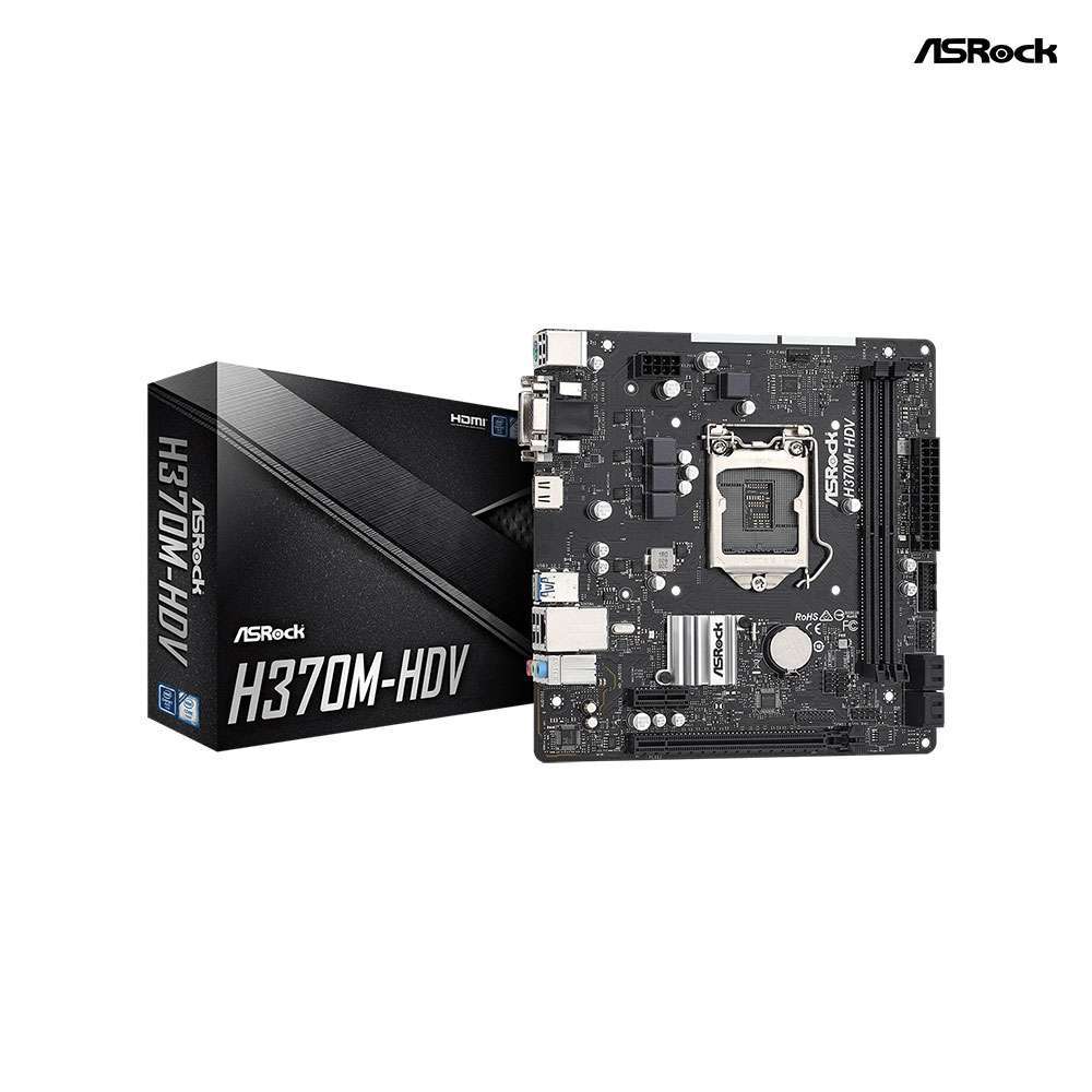 ASRock H370M-HDV Intel Micro ATX Motherboard