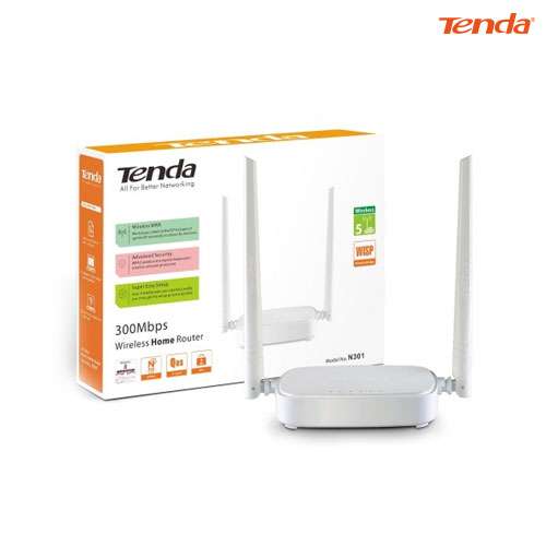 Tenda N301 Wireless N300 Easy Setup Wifi Router