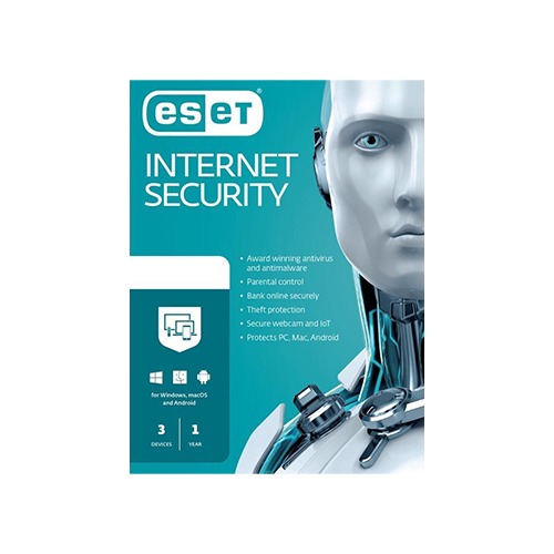 ESET 3 User 1 Year Internet Security