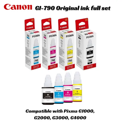 Canon GI-790 Original ink full set