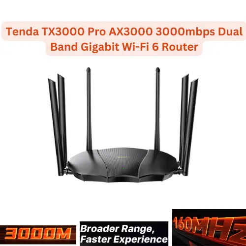 Tenda TX3000 Pro Gigabit WiFi 6 Router Price in bd